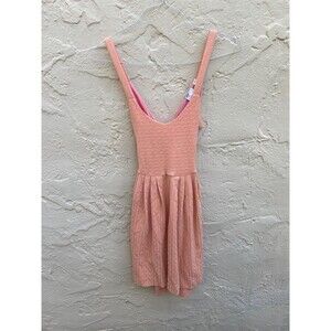 Anthropologie postage stamp dress cross cross back sz xs